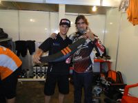 LCM Covers - KTM SX / SXF 2009/2013 - BUTRON REPLICA - Ultra Gripp - Preto/Laranja